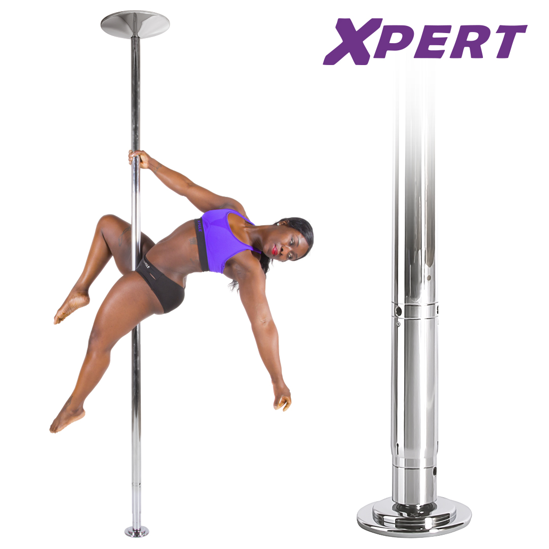 X-Pole X-Stage Lite - 45mm - Silicone - Pink or Black in Dance